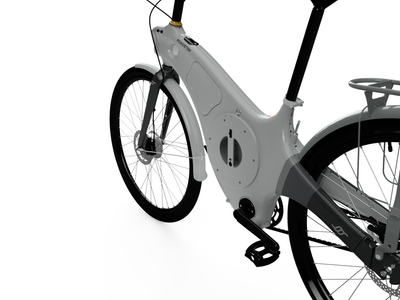 Tiller Roadster Cargo bike, Urban E-bike, Electric bike