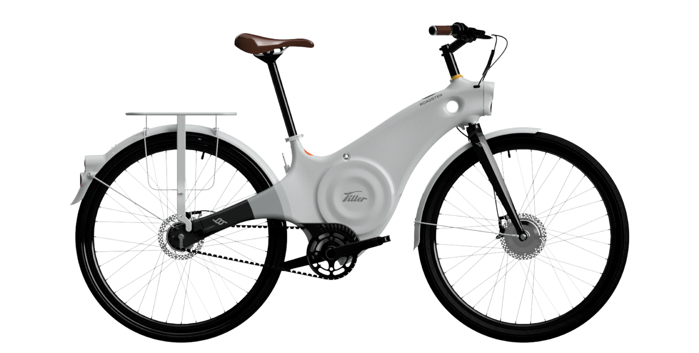 Tiller Roadster Starter bundle designer Urban E-bike, Electric bike