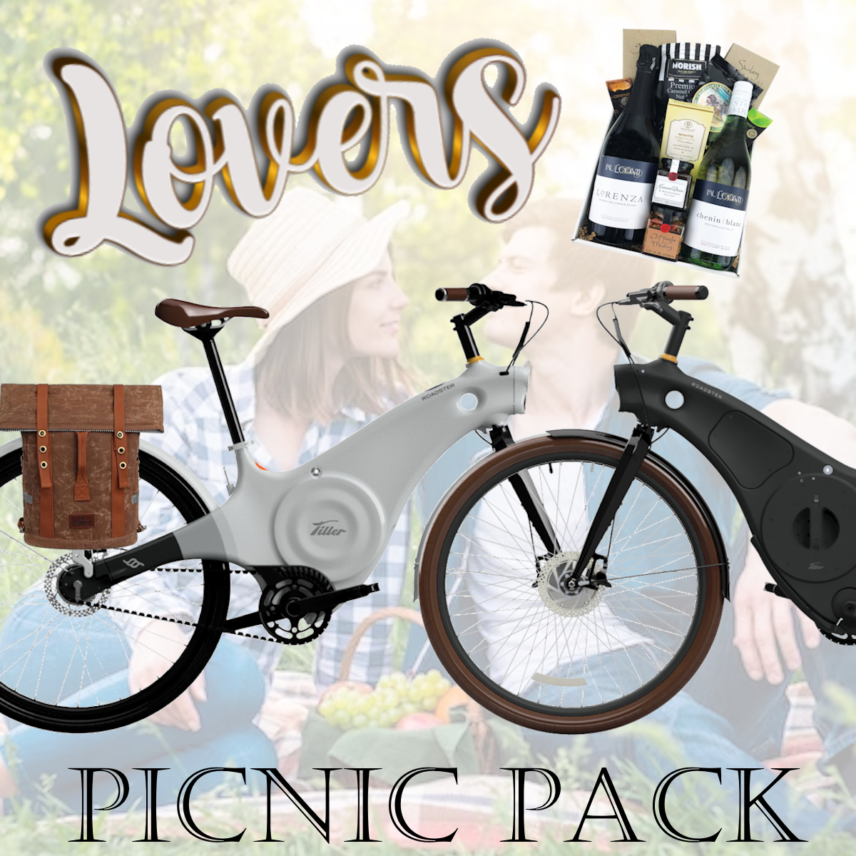 Tiller Roadster designer Urban E-bike Lovers picnic pack