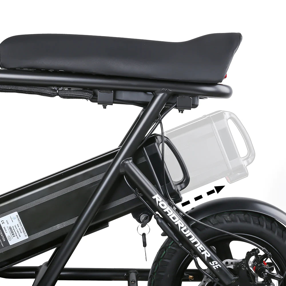 EMOVE RoadRunner SE Ultra Light-Weight Seated Electric Scooter Bike