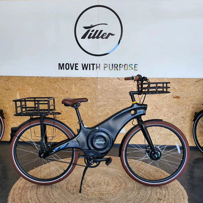 Tiller Roadster Cargo bike, Urban E-bike, Electric bike