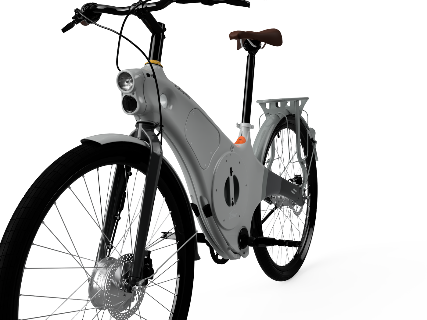 Tiller Roadster Cargo bike, Urban E-bike, Electric bike