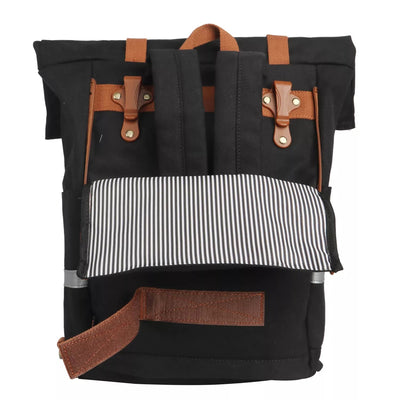 Pannier - Large Backpack - Brown / Black Tiller Rides