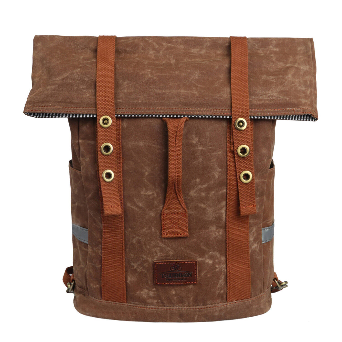 Pannier - Large Backpack - Brown / Black Tiller Rides