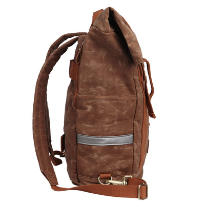 Pannier - Large Backpack - Brown / Black Tiller Rides